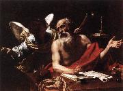 Simon Vouet St Jerome and the Angel china oil painting reproduction